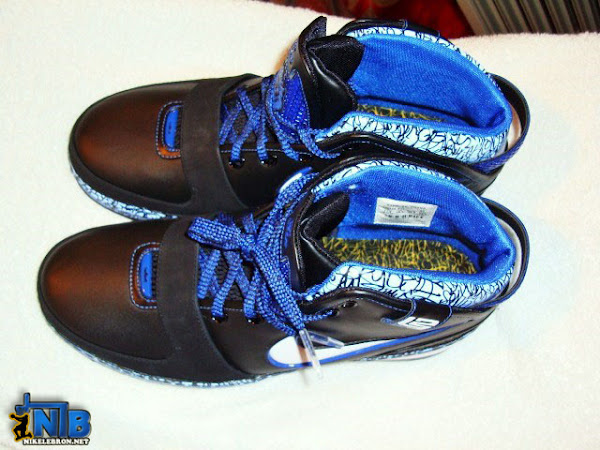 Detailed Look at the Black and Royal Blue Nike LeBron VI with 3M