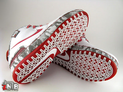 Ohio State Buckeyes Nike Zoom LeBron VI aka Home PE Showcase nike zoom lebron 6 gr white crimson grey 4 64 Ohio State Buckeyes Nike Zoom LeBron VI aka Home PE Showcase