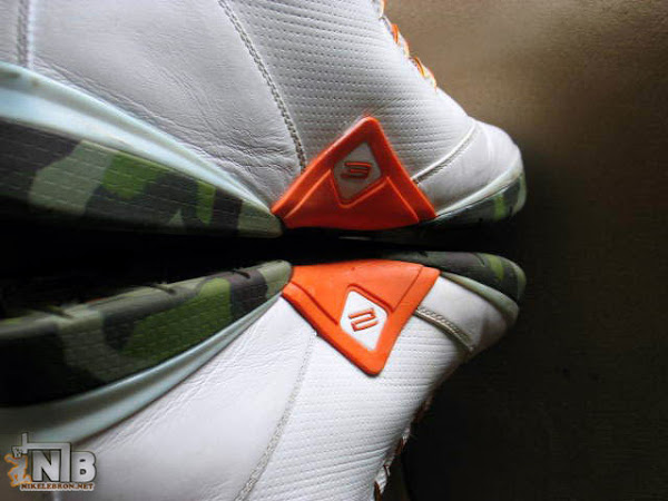 Zoom Soldier II White Orange Camo Unreleased Sample