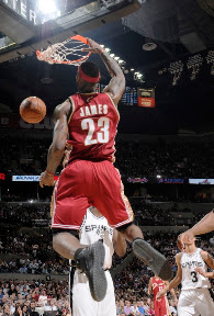 King James and Dwyane Wade Put on a Show To Remember in Miami lebron james nba 090227 cle at sas 12 King James and Dwyane Wade Put on a Show To Remember in Miami