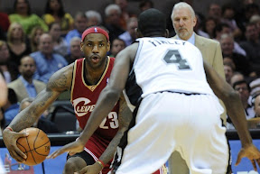 King James and Dwyane Wade Put on a Show To Remember in Miami lebron james nba 090227 cle at sas 03 King James and Dwyane Wade Put on a Show To Remember in Miami
