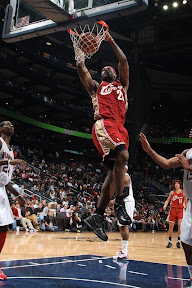 King James and Dwyane Wade Put on a Show To Remember in Miami lebron james nba 090301 cle at atl 03 King James and Dwyane Wade Put on a Show To Remember in Miami