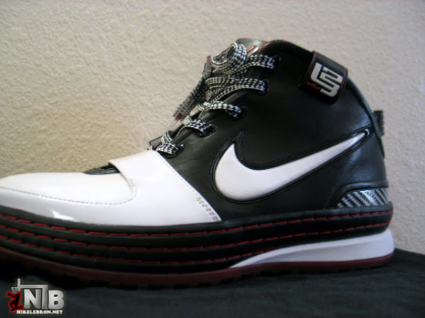 Another LeBron Six Sample 8211 Look And See Black White Red