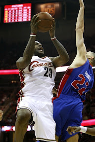 lebron james nba 090421 cle vs det 02 game 2 Cleveland Beats Detroit and Takes a Commanding 2 0 Series Lead