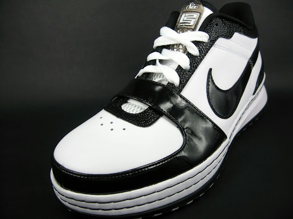 Nike Zoom LeBron VI 6 Low Black and White Actual Photos