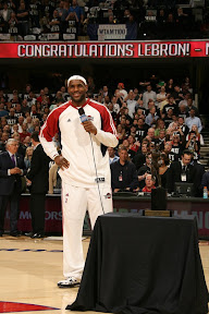 Amazing Encore LeBron and Co. Cruise By Hawks in the Series Opener lebron james nba 090505 cle vs atl 20 game 1 Amazing Encore LeBron and Co. Cruise By Hawks in the Series Opener