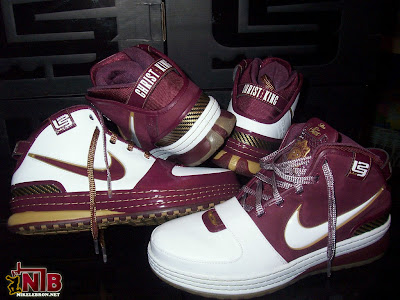 nike zoom lebron 6 pe ctk away 2 05 First Look at the CTK Away ZL6 and a Side by Side with Homes