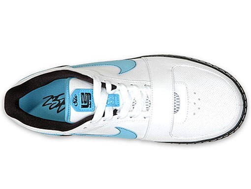 Nike Zoom LeBron VI Low WhiteBlackBaltic Blue Available at Finishline