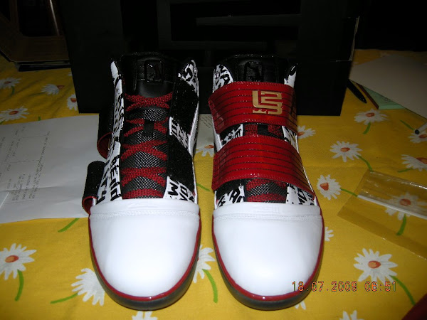 LeBron James8217 Nike Zoom Soldier 3 NBA Finals Edition