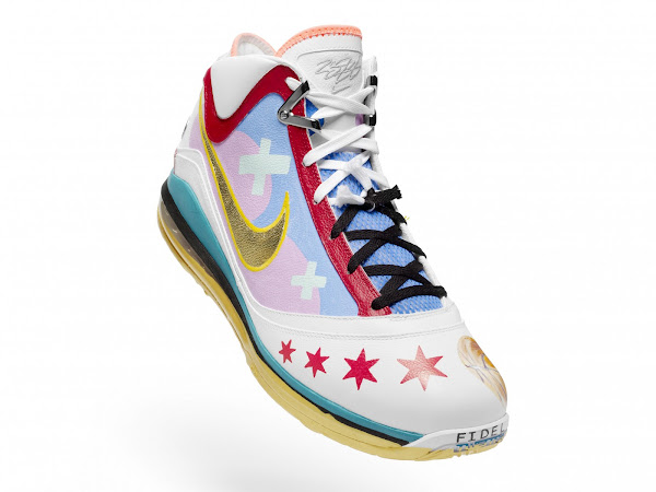 Nike Max LeBron VII Chicago Artist Series Collaboration
