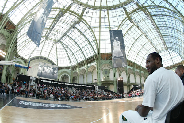 LeBron James Visits Europe More Than a Game World Tour Hits Paris