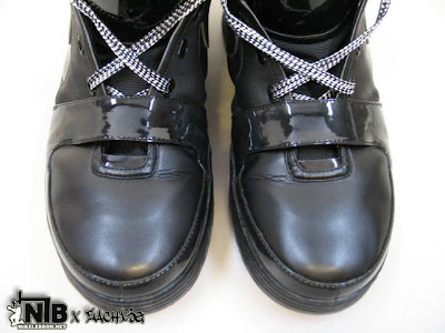 Nike Zoom LeBron VI Triple Black Wear Test Sample NO LOGO nike zoom lebron 6 ss black anthracite 1 12 Nike Zoom LeBron VI Triple Black Wear Test Sample NO LOGO