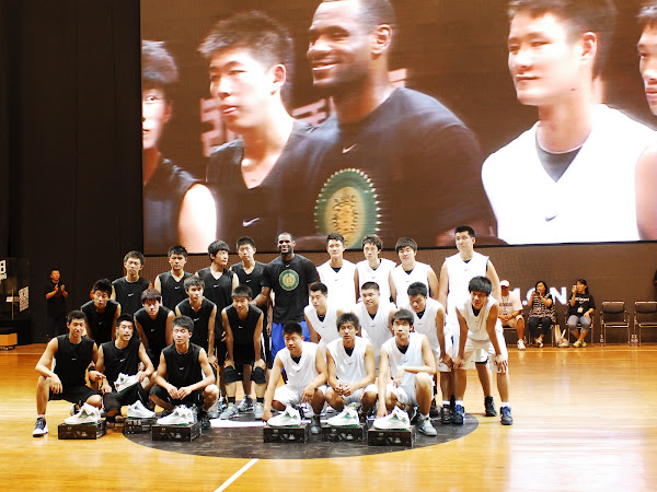 LBJ and Nike Continue Celebration of Basketball with Tour Stop in Shenyang