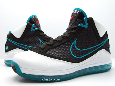 nike air max lebron 7 gr white black aqua 1 23 Upcoming Baltic Blue aka Aqua aka Red Carpet LeBron VII New Pics