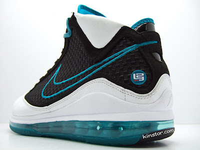 nike air max lebron 7 gr white black aqua 1 25 Upcoming Baltic Blue aka Aqua aka Red Carpet LeBron VII New Pics