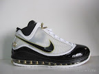 zlvii fake colorway white black gold 2 03 Fake LeBron VII