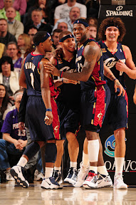 lebron james nba 091222 cle at phx 12 LBJ Records a Triple Double in OT Win in Sac Town. Cavs End Suns Home Game Winning Streak