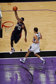 lebron james nba 091223 cle at sac 12 LBJ Records a Triple Double in OT Win in Sac Town. Cavs End Suns Home Game Winning Streak