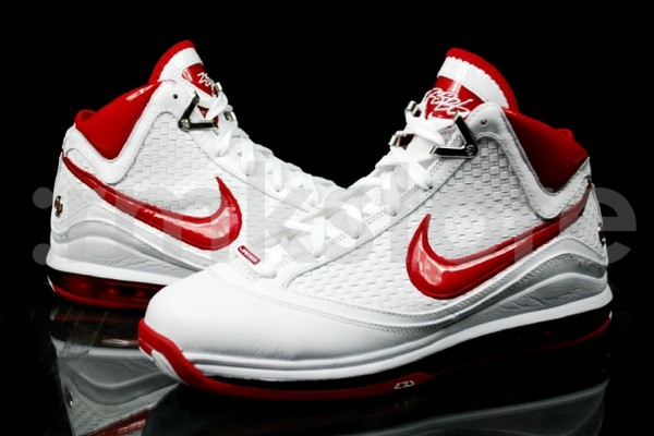 Nike Air Max LeBron VII NFW Woven WhiteRed Available Early