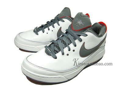 nike air max lebron 7 low gr white black orange 2 07 Nike LeBron VII Low 395717 103 White/Cool Grey Team Orange
