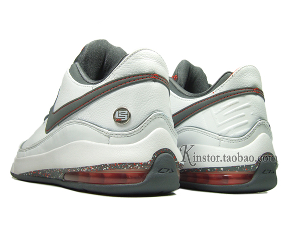 Nike LeBron VII Low 395717103 WhiteCool GreyTeam Orange