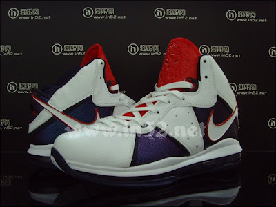 nike air max lebron 8 gr white navy red 1 02 Nike LeBron VIII 417098 100 White/Navy/Red Coming on 11/24