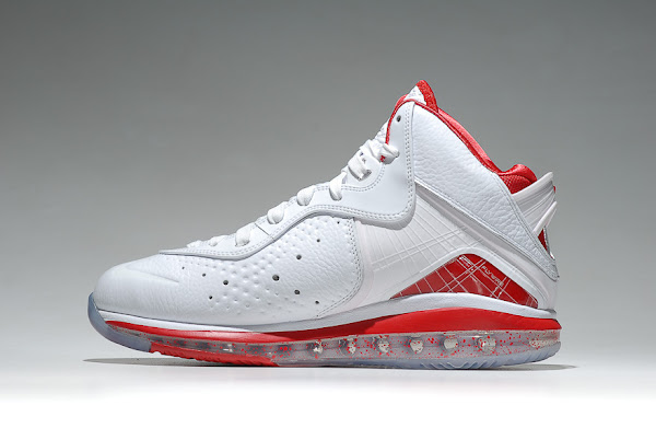 Nike LeBron 8 WhiteSport Red China Exclusive Colorway