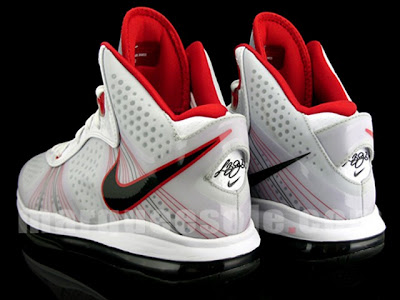 Introducing Nike LeBron 8 V/2 Version 2 Lighter Means Better? nike air max lebron 8 v2 white black red 1 03 Introducing Nike LeBron 8 V/2 Version 2 Lighter Means Better?