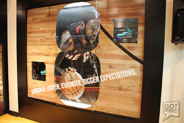 LeBron James Debuts the South Beach 88217s Grand Opening of Dadeland Mall House of Hoops Miami