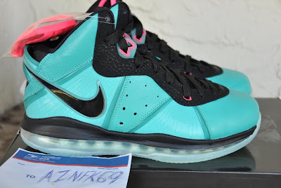 Nike Air Max LeBron 8 Miami South Beach Additional Look nike air max lebron 8 gr miami retro 6 01 Nike Air Max LeBron 8 Miami South Beach Additional Look
