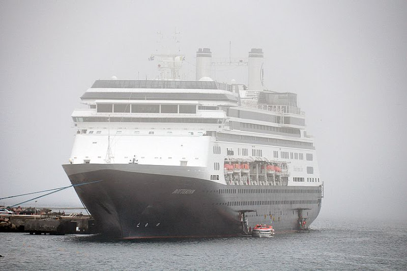 Rotterdam in de mist