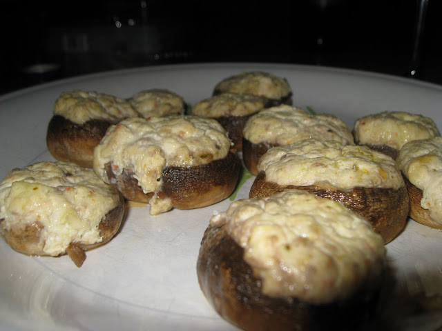 crab stuffed mushrooms