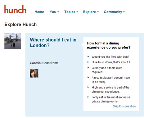 hunch hunch