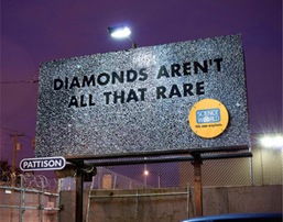 marketing alternatif diamants billboard