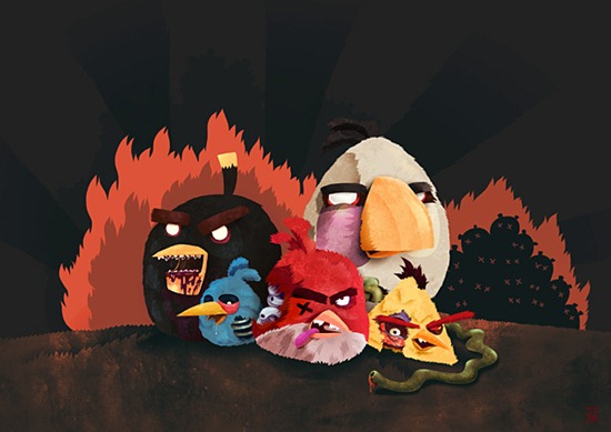 Angry Zombie Birds