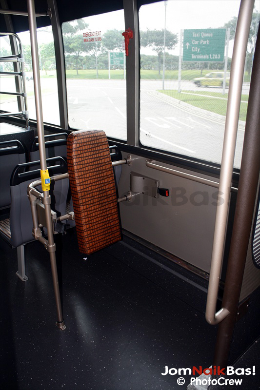 Wheelchair bay.