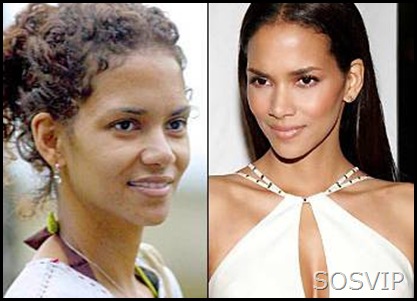 Antes e depois.... Maquiagem é tudo! Não existe mulher feia! HalleBerry_thumb1
