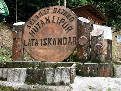 cameron highlands, lata iskandar, waterfall