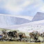Snow over the Carmarthen Bans