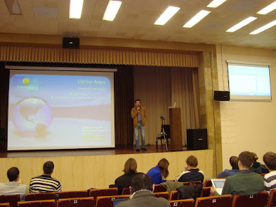 Презентация Uprise Apps на Startup Crash Test в Киеве