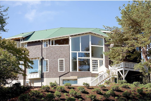 Natural Brick Home Design, House Design, Classic House Design