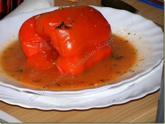 Articole culinare : Supa de ardei umpluti