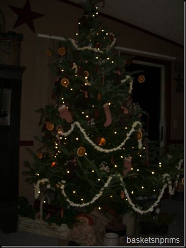 Tree in living room