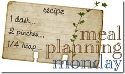 meal planning monday meal planning monday