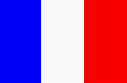 Bandeira francesa. Bandeira francesa.