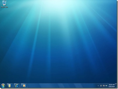 The Windows 7 Desktop