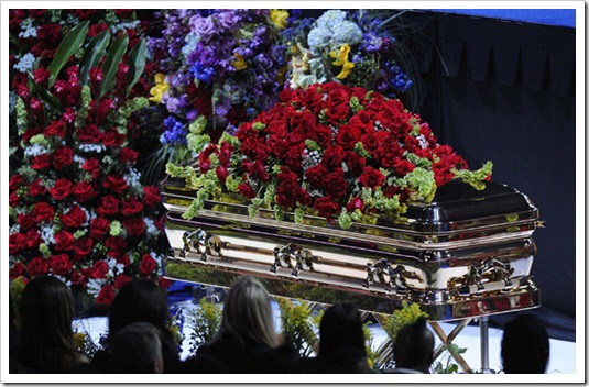 michael jackson's casket