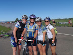 Coach Andrea, Laura, Me, Sandi