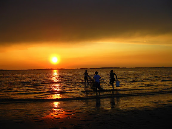 Tybee Island fishing and sunset Tybee Island fishing and sunset