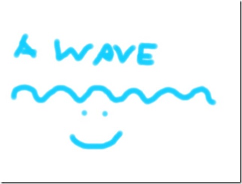 a wave